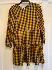 Ladies’ gingham style yellow