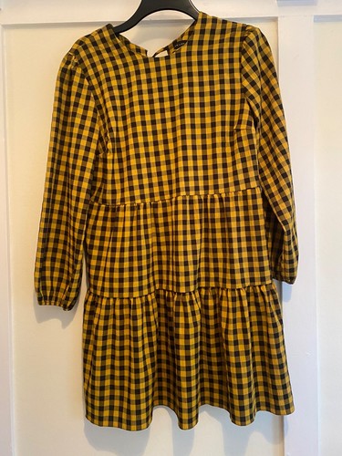 Ladies gingham style yellow - ladies’,