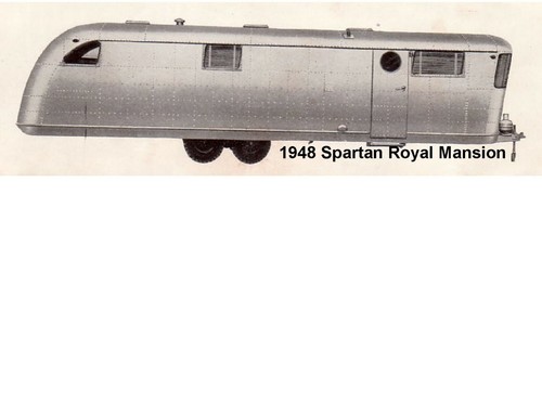 1948 spartan royal trailer - spartan,