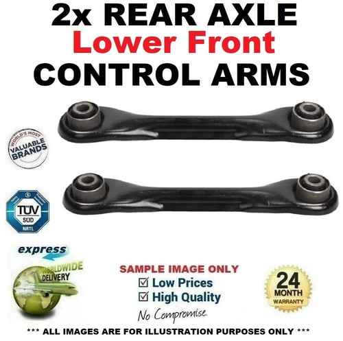 Rear axle lower front - rear,