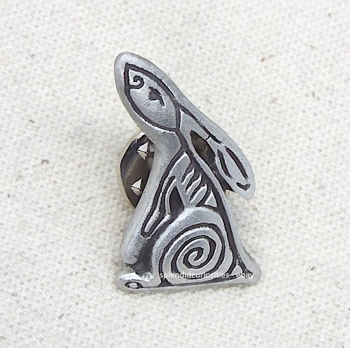 Celtic spiral moon gazing - spiral, hare
