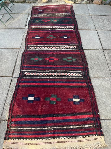 Antique afghan hand knotted - afghan,