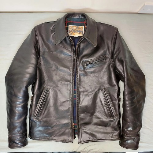Aero leather jacket in - aero,