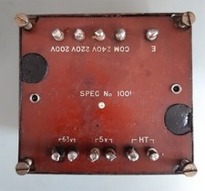 Quad II Power Transformer working all voltages checked, no leaking pitch.