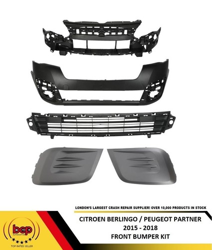 Peugeot partner front bumper - front,