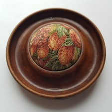Pin Cushion art turned wood