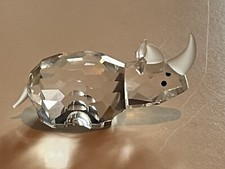 Swarovski Crystal Rhino /