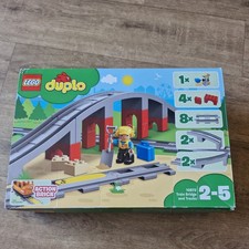 Lego Duplo Train track bridge