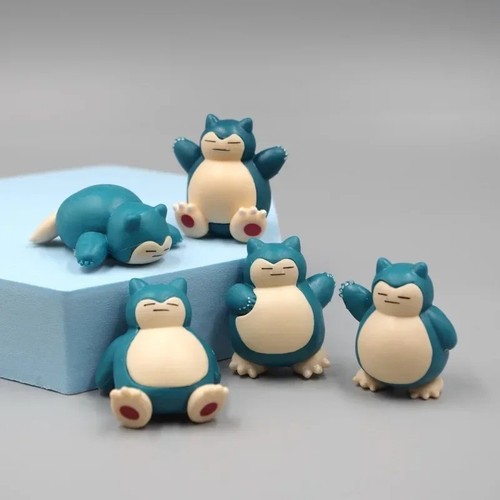 Snorlax mini figures - 5x,
