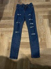 Ladies Size 10 Boohoo Ripped