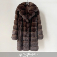 Luxury Winter Women Mink Fur