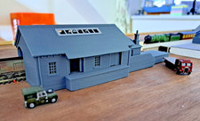 N Gauge : Resin British Goods Shed, circa 1870 (Toddleworth)