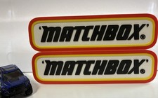 2 X Matchbox Logo Display