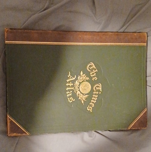 The times atlas 1895 first - atlas,