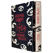 George Orwell 2 Book Collection Set 1984 & Animal Farm (Classic Dystopian Nove)
