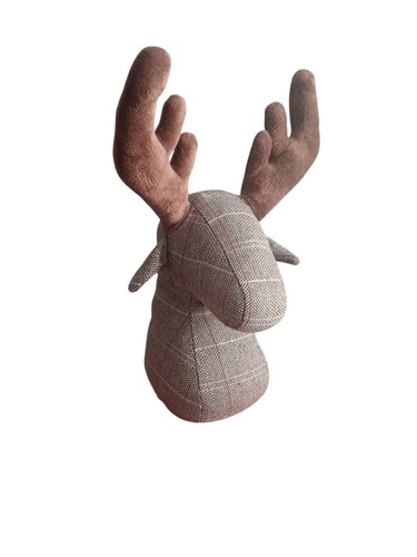 Stag deer head - deer, fabric