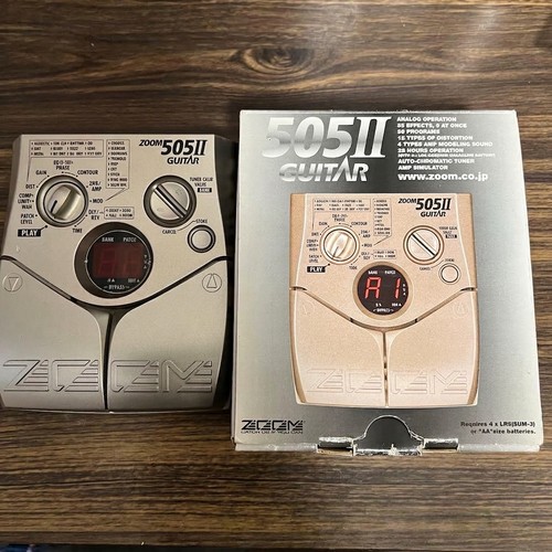 Zoom 505ii silver guitar - silver,