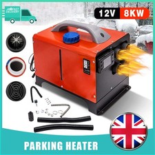 8KW All In One Air Diesel Heater Night LCD Remote Car Truck Boat Tent RV 12V