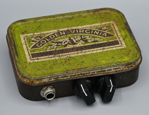 Custom tobacco tin amp - amp, head
