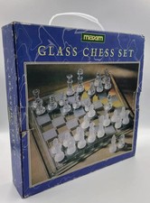 Traditional Glass Chess Set