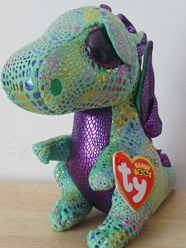 Beanie boo cinder dragon - beanie,