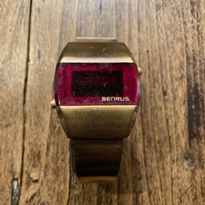 Benrus Digital Quartz Men Led