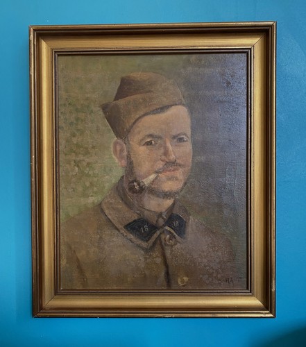 Vintage original oil painting