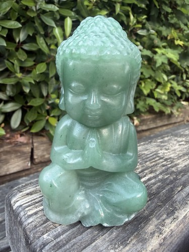 Green aventurine buddha - aventurine,