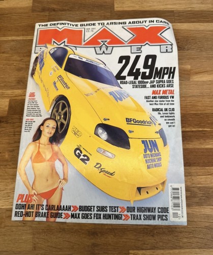 Max power magazine - magazine, november