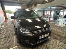 58 Plate Volkswagen Caddy Sportline 2.0 Tdi in black new Cambelt service No Vat