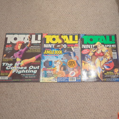 Total nintendo magazines 3no - nintendo,
