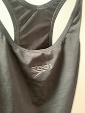 Speedo Swimming Costume Legsuit Black GB 14/36