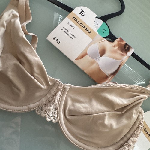 Beige 32c full cup bra - 32c,