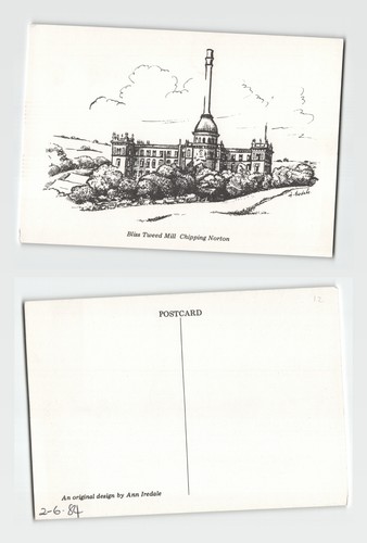 Postcard bliss tweed mill - postcard,