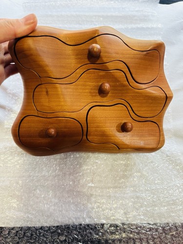 Wooden jewellery box trinket - jewellery,