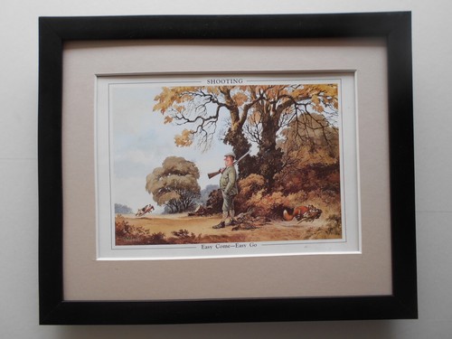 Norman thelwell shooting print - shooting,