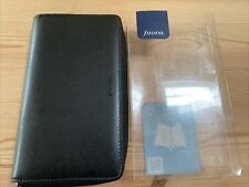 FILOFAX PENNYBRIDGE PURSEFAX COMPACT PERSONAL SIZE-BLACK FAUX LEATHER-UNUSED