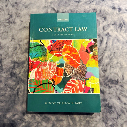 Oxford contract law textbook - law,