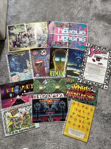 Rave flyer bundle - rave,