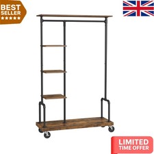 Sturdy 5-Tier Garment Rack on