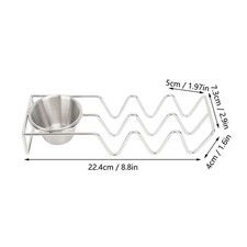 304 Stainless Steel Taco Stand Durable Taco Holder For Home Kitchen