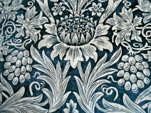 William morris velvet fabric - velvet,