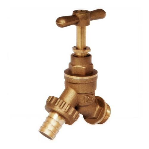 Garden bib tap brass with - bib, non