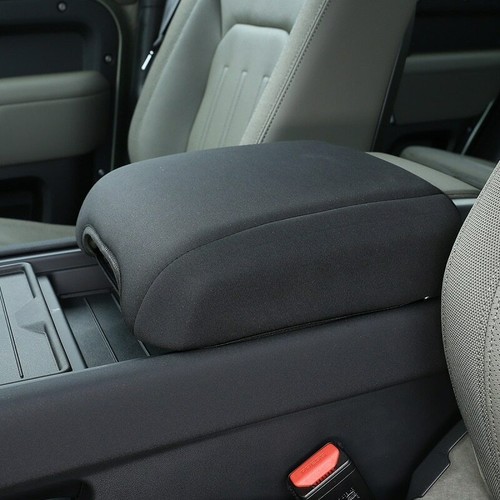 Black center console armrest - console,