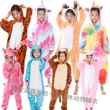 Unisex Kids Animal Kigurumi Pajamas Cosplay Costume Onesie11 Sleepwear Jumpsuit