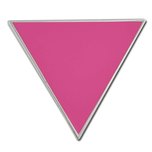 Pinmart pink triangle - pink,