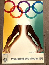 Allen Jones Olympic Games Munich 1972 poster