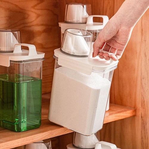 Laundry detergent dispenser - detergent,
