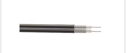 61m black rg6u - black, coaxial