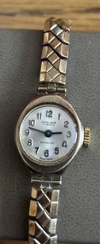 Antique 9ct gold watch - antique, swiss